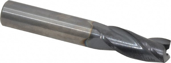 7/16" 3-Flute Solid Carbide Square End Mill, AlTiN - SGS 30838