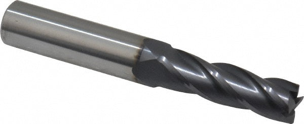21/64" 4-Flute Solid Carbide Square End Mill, AlTiN - SGS 30011