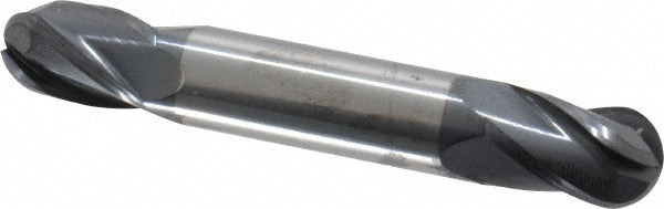 3/8" 4-Flute Solid Carbide Ball End Mill, AlTiN - SGS 31235