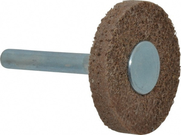 1-1/2 x 1/4" Aluminum Oxide Deburring Wheels Disc - Superior Abrasives A019295