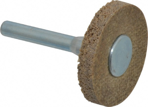 1-1/2 x 1/4" Aluminum Oxide Deburring Wheels Disc - Superior Abrasives A019413