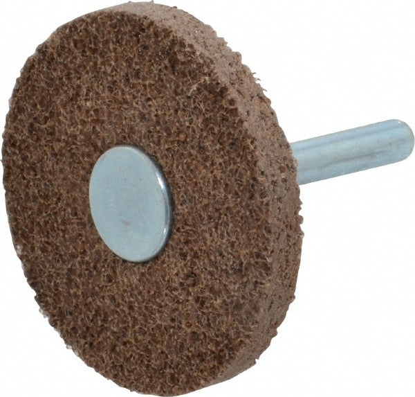 2 x 1/4" Aluminum Oxide Deburring Wheels Disc - Superior Abrasives A019450