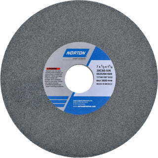 7 x 1/2" 60-Grit Silicon Carbide Grinding & Cutoff Wheel - Norton 66252941609