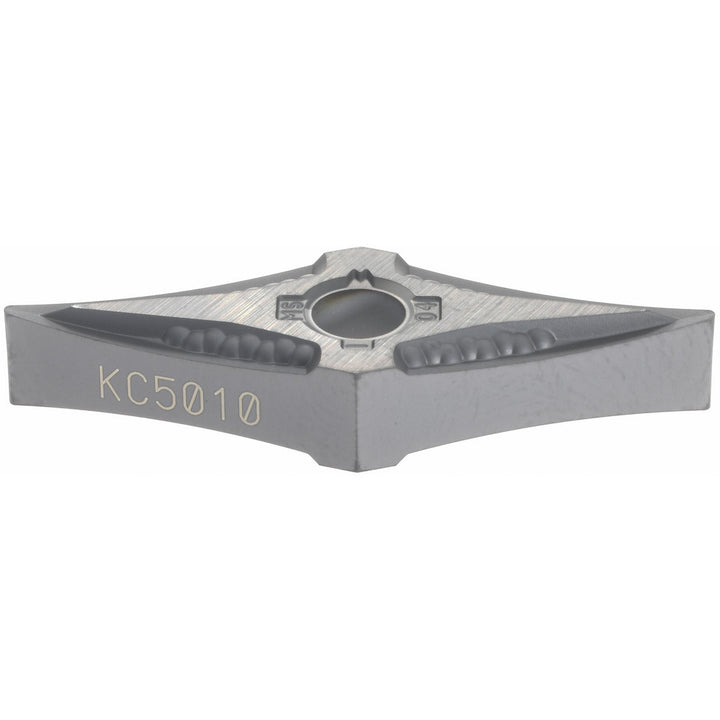 V - Diamond (Rhombic) 35-Deg 3/8" IC Carbide Insert, Grade KC5010, TiAlN - Kennametal 2229696