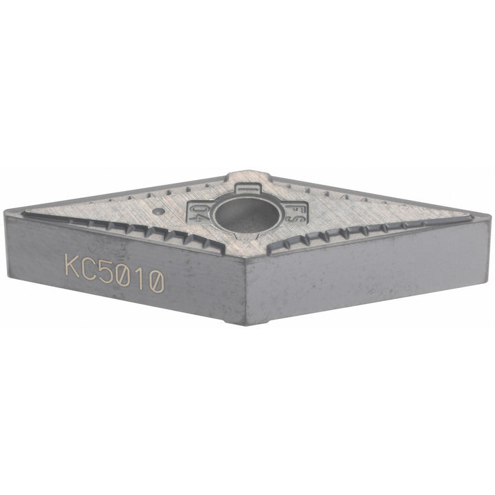 V - Diamond (Rhombic) 35-Deg 3/8" IC Carbide Insert, Grade KC5010, TiAlN - Kennametal 2250790