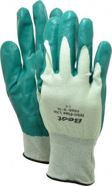 Green General Purpose Gloves - SHOWA 4500-10