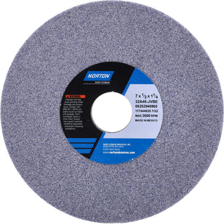 7 x 1/2" 46-Grit Aluminum Oxide Grinding & Cutoff Wheel - Norton 66252940865