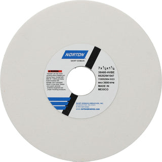 7 x 1/2" 80-Grit Aluminum Oxide Grinding & Cutoff Wheel - Norton 66252941047