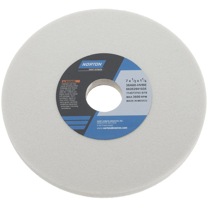 7 x 1/2" 60-Grit Aluminum Oxide Grinding & Cutoff Wheel - Norton 66252941035