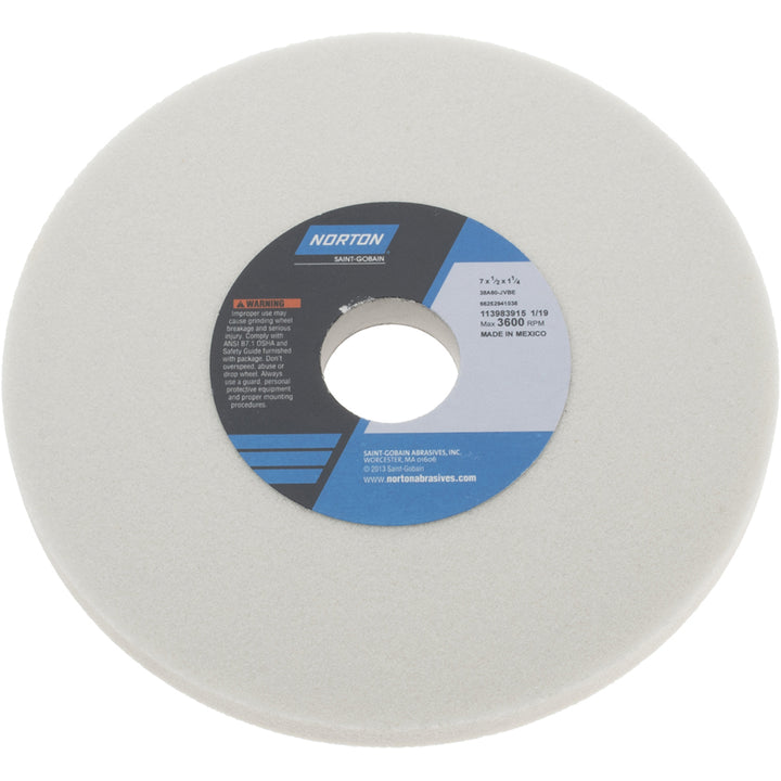 7 x 1/2" 60-Grit Aluminum Oxide Grinding & Cutoff Wheel - Norton 66252941038