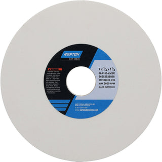 7 x 1/4" 150-Grit Aluminum Oxide Grinding & Cutoff Wheel - Norton 66252939838