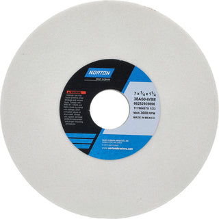 7 x 1/4" 60-Grit Aluminum Oxide Grinding & Cutoff Wheel - Norton 66252939696