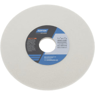 7 x 1/4" 60-Grit Aluminum Oxide Grinding & Cutoff Wheel - Norton 66252939695