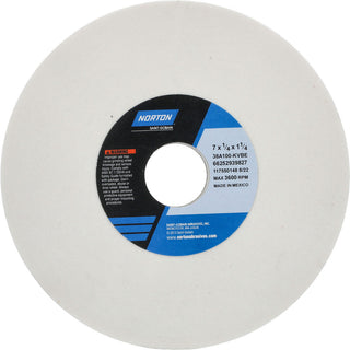 7 x 1/4" 100-Grit Aluminum Oxide Grinding & Cutoff Wheel - Norton 66252939827
