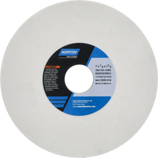 7 x 1/4" 120-Grit Aluminum Oxide Grinding & Cutoff Wheel - Norton 66252939833