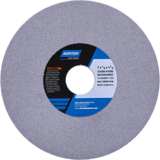 7 x 1/4" 80-Grit Aluminum Oxide Grinding & Cutoff Wheel - Norton 66252939662