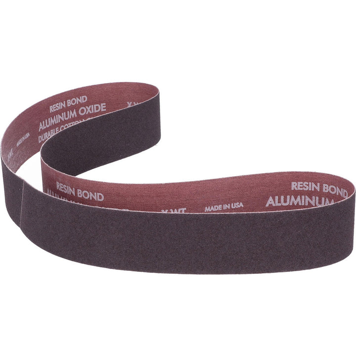 2 x 48" 80-Grit Aluminum Oxide Belt - Norton 78072721235