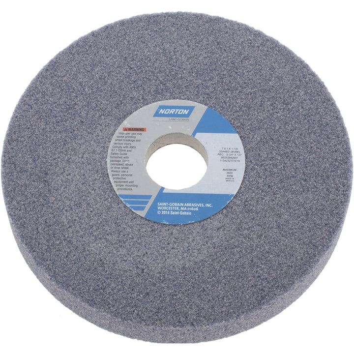 7 x 1" 46-Grit Aluminum Oxide Grinding & Cutoff Wheel - Norton 66252942691
