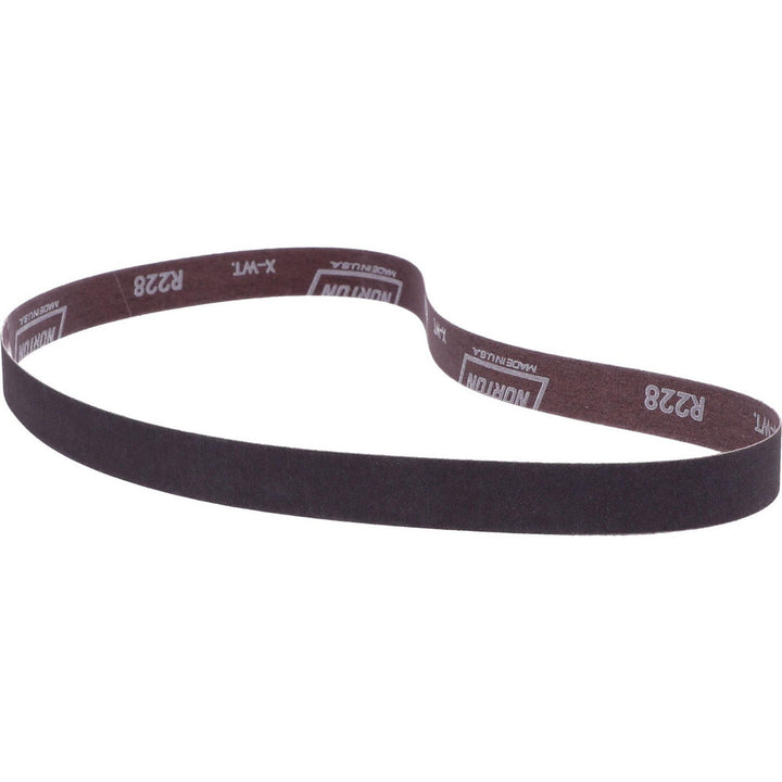 1 x 42" 120-Grit Aluminum Oxide Belt - Norton 78072720885