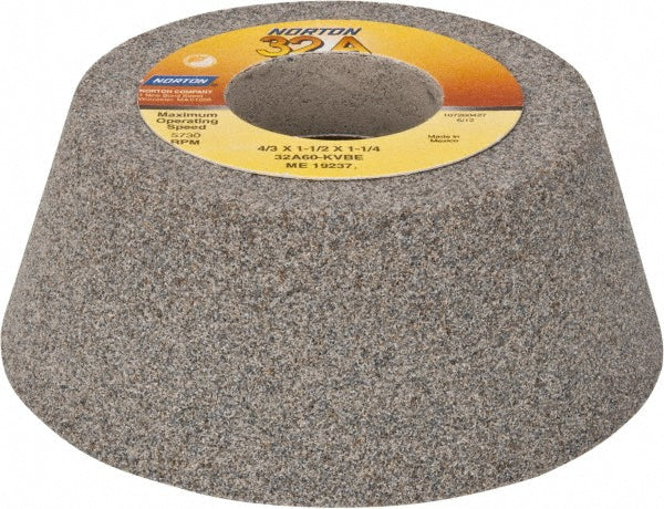 4 x 1/4" 60-Grit Aluminum Oxide Grinding & Cutoff Wheel - Norton 66243530361
