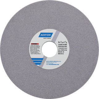 8 x 1/4" 60-Grit Aluminum Oxide Grinding & Cutoff Wheel - Norton 66253043399