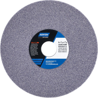 8 x 1/2" 46-Grit Aluminum Oxide Grinding & Cutoff Wheel - Norton 66253043712