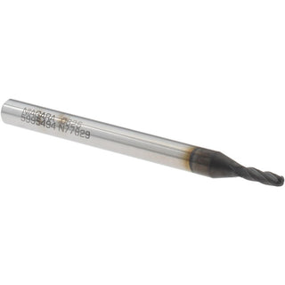 1/16" 4-Flute Solid Carbide Ball End Mill, CVD Diamond - Seco 17004997