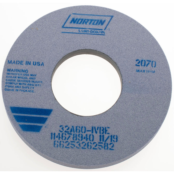 12 x 1" 60-Grit Aluminum Oxide Grinding & Cutoff Wheel - Norton 66253262582