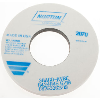 12 x 1" 60-Grit Aluminum Oxide Grinding & Cutoff Wheel - Norton 66253262719
