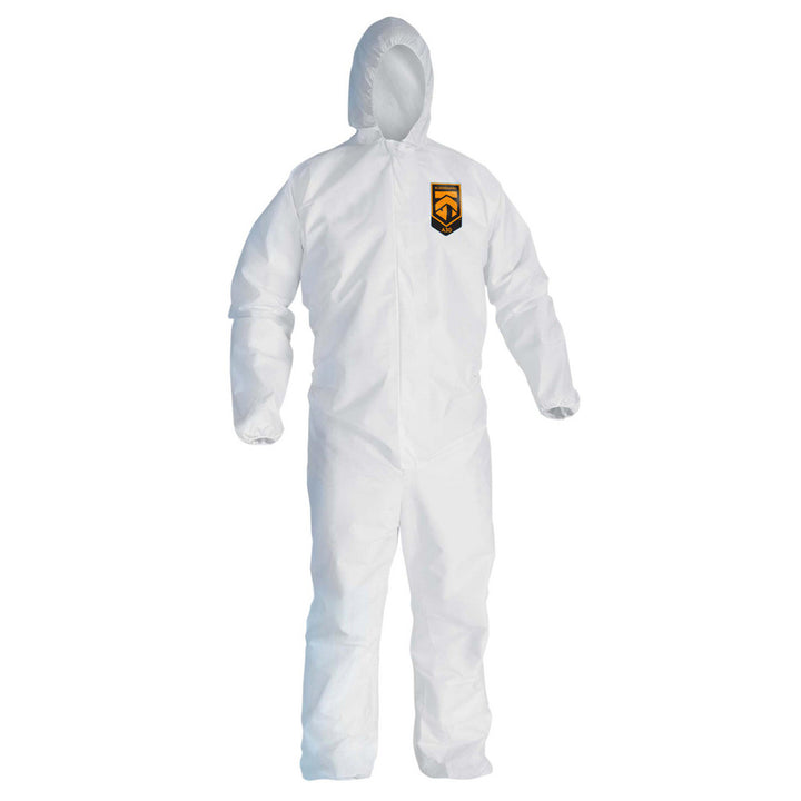X-Large White Splash; Particle Protection Protective Garment - KleenGuard 46114