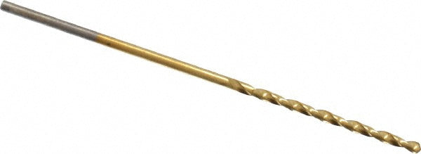 #60 High Speed Steel Drill Bit, TiN, 135° point - Chicago-Latrobe 41730