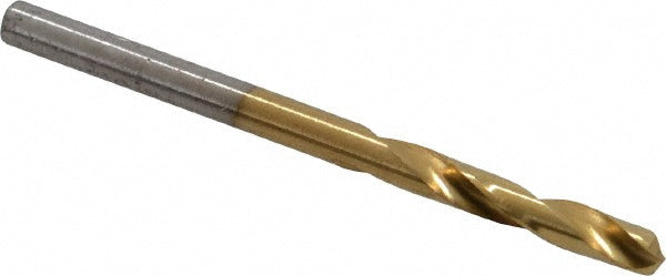 1/8" High Speed Steel Screw Machine Drill Bit, Coated, 135° point - Chicago-Latrobe 48208