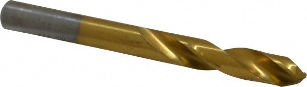 17/64" High Speed Steel Screw Machine Drill Bit, Coated, 135° point - Chicago-Latrobe 48217