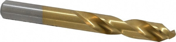 21/64" High Speed Steel Screw Machine Drill Bit, Coated, 135° point - Chicago-Latrobe 48221