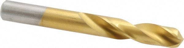 11/32" High Speed Steel Screw Machine Drill Bit, Coated, 135° point - Chicago-Latrobe 48222