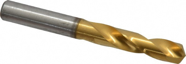 23/64" High Speed Steel Screw Machine Drill Bit, Coated, 135° point - Chicago-Latrobe 48223
