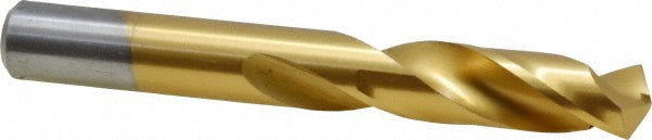 29/64" High Speed Steel Screw Machine Drill Bit, Coated, 135° point - Chicago-Latrobe 48229