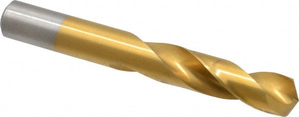 15/32" High Speed Steel Screw Machine Drill Bit, Coated, 135° point - Chicago-Latrobe 48230