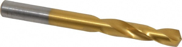 Letter D High-Speed Steel Screw Machine Drill Bit, Coated, 135° point - Chicago-Latrobe 48236