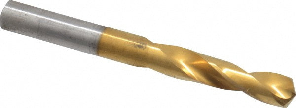 9/32" High Speed Steel Screw Machine Drill Bit, Coated, 135° point - Chicago-Latrobe 48242