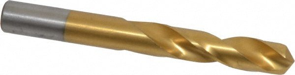Letter U High Speed Steel Screw Machine Drill Bit, Coated, 135° point - Chicago-Latrobe 48252