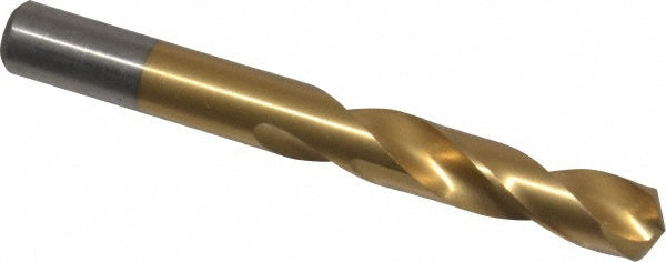Letter V High Speed Steel Screw Machine Drill Bit, Coated, 135° point - Chicago-Latrobe 48253