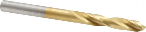 #14 High Speed Steel Screw Machine Drill Bit, Coated, 135° point - Chicago-Latrobe 48384