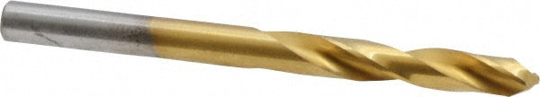 #15 High Speed Steel Screw Machine Drill Bit, Coated, 135° point - Chicago-Latrobe 48385