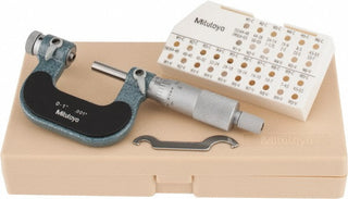 1.0000" Micrometer, 0.00020" accuracy - Mitutoyo 126-137