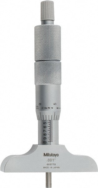 4" Micrometer, 0.00012" accuracy - Mitutoyo 129-127