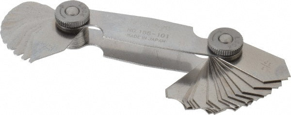 30-Piece Reference Gage, 0.002" accuracy - Mitutoyo 186-101