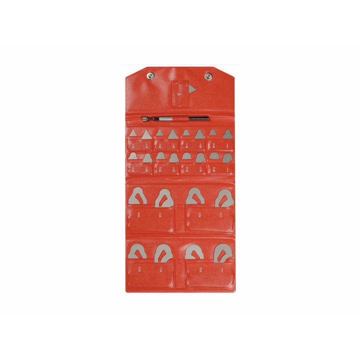 25-Piece Reference Gage, 0.0016" accuracy - Mitutoyo 186-901