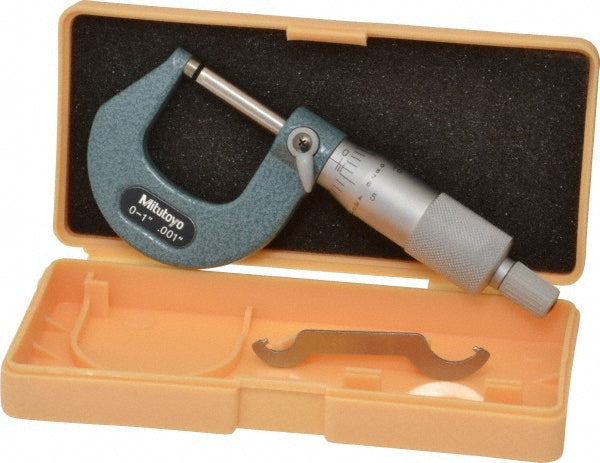 1.0000" Micrometer, 0.000100" accuracy - Mitutoyo 103-259
