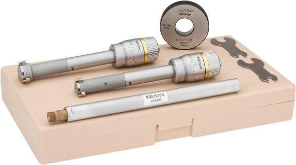 7-Piece Micrometer, 0.000100" accuracy - Mitutoyo 368-917